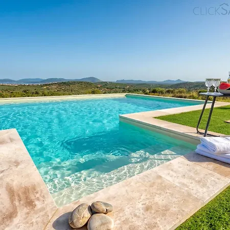 Alghero Carrabufas Con Piscina Vista Mare Per 10 Persone