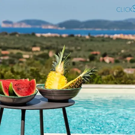 Villa Alghero Carrabufas Con Piscina Vista Mare Per 10 Persone Valverde (Sardinia)