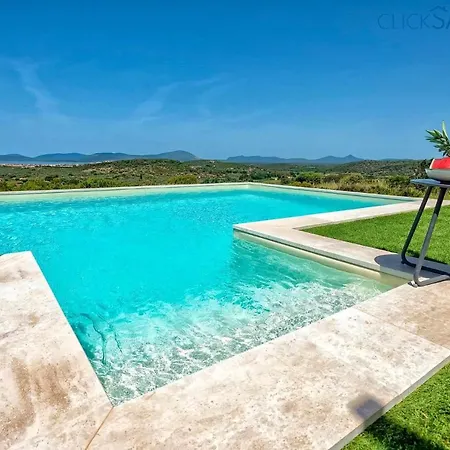 Alghero Carrabufas Con Piscina Vista Mare Per 10 Persone