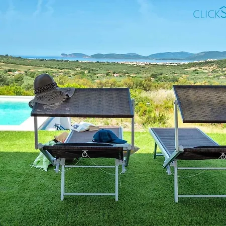 Alghero Carrabufas Con Piscina Vista Mare Per 10 Persone فيلة Valverde (Sardinia)