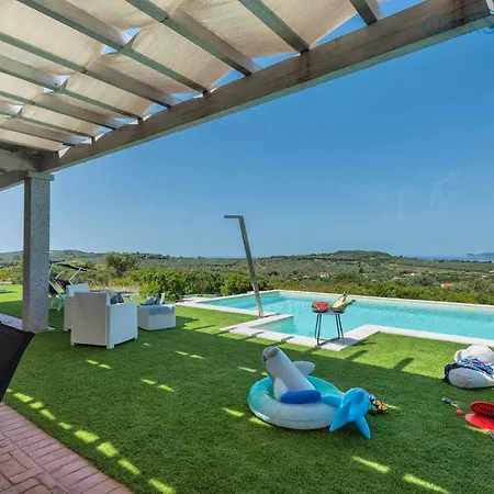 فيلة Alghero Carrabufas Con Piscina Vista Mare Per 10 Persone *