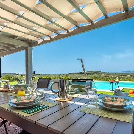 Alghero Carrabufas Con Piscina Vista Mare Per 10 Persone 别墅 Valverde (Sardinia)