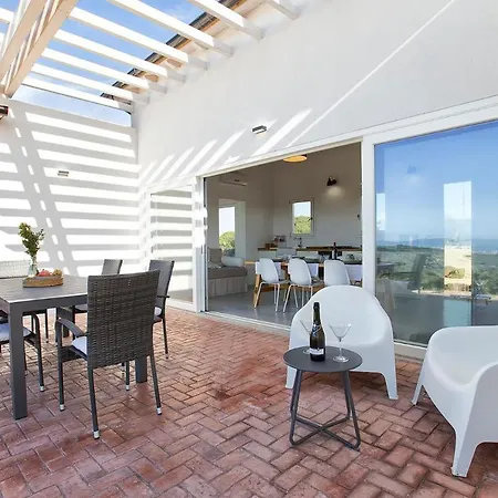 فيلة Alghero Carrabufas Con Piscina Vista Mare Per 10 Persone