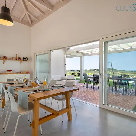 Alghero Carrabufas Con Piscina Vista Mare Per 10 Persone