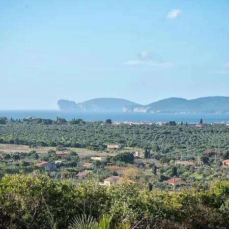 Alghero Carrabufas Con Piscina Vista Mare Per 10 Persone