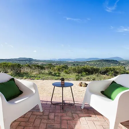Alghero Carrabufas Con Piscina Vista Mare Per 10 Persone *