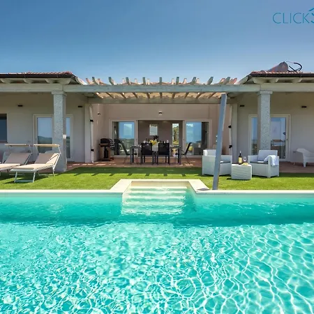 Alghero Carrabufas Con Piscina Vista Mare Per 10 Persone Willa Valverde (Sardinia)