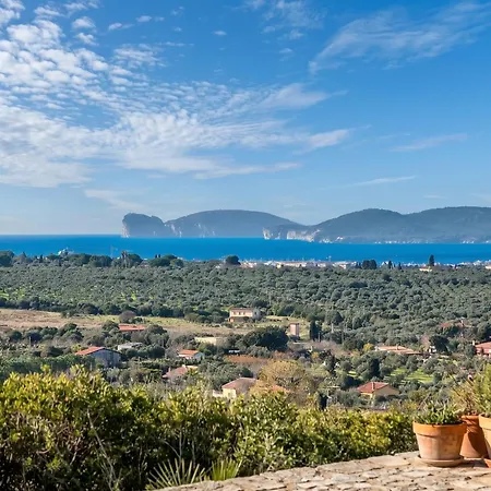 Willa Alghero Carrabufas Con Piscina Vista Mare Per 10 Persone Valverde (Sardinia)