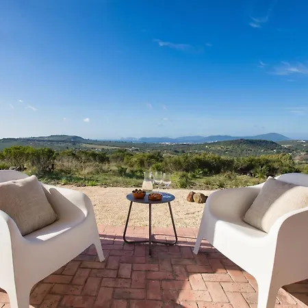 Alghero Carrabufas Con Piscina Vista Mare Per 10 Persone Willa *