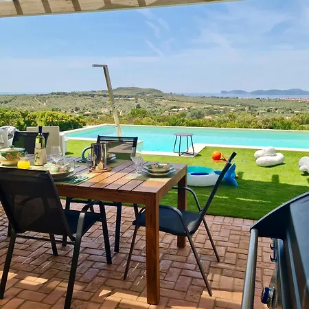 Alghero Carrabufas Con Piscina Vista Mare Per 10 Persone * Valverde (Sardinia)