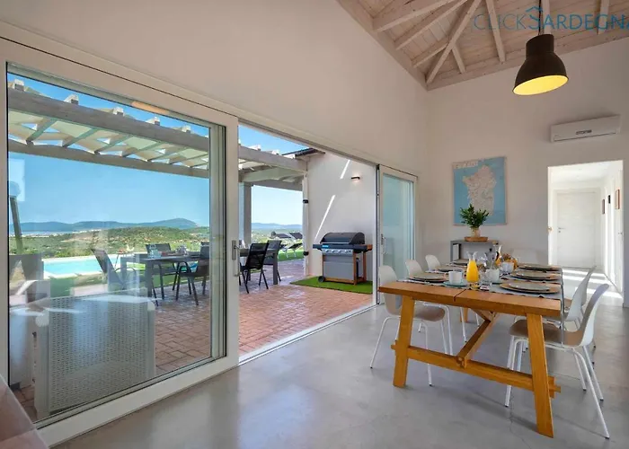 Alghero Carrabufas Con Piscina Vista Mare Per 10 Persone Valverde
