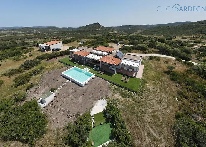 Alghero Carrabufas Con Piscina Vista Mare Per 10 Persone Villa