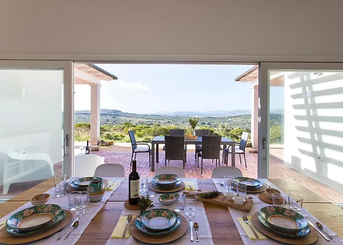 Villa Alghero Carrabufas Con Piscina Vista Mare Per 10 Persone Valverde